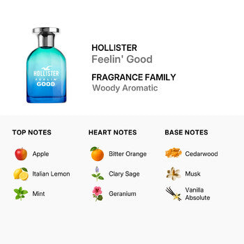 Hollister Men's Feelin' Good EDT 1.7 oz (Wholesale) - Luxurious Fragrance Available Online in Hong Kong & China