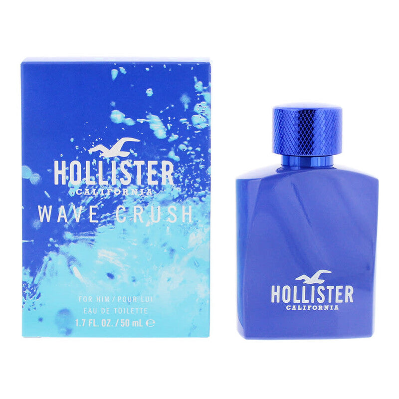 Hollister Men's Wave Crush EDT Spray 1.7 oz Fragrances - Luxurious Fragrance Available Online in Hong Kong & China