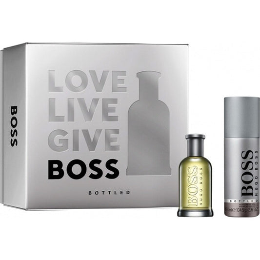 Hugo Boss Men's Boss Bottled Gift Set - Luxurious Fragrance Available Online in Hong Kong & China
