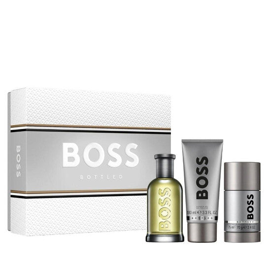 Hugo Boss Men's Boss Bottled 3pcs EDT Gift Set Fragrances (Wholesale) - Luxurious Fragrance Available Online in Hong Kong & China