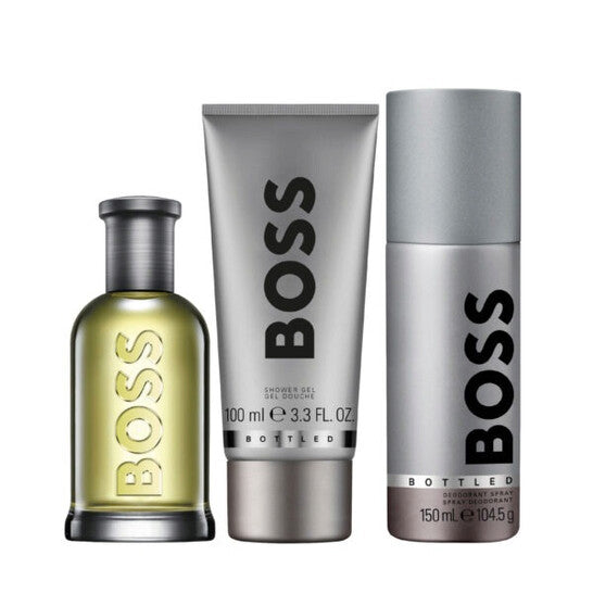 Hugo Boss Men's Boss Bottled Gift Set - Luxurious Fragrance Available Online in Hong Kong & China