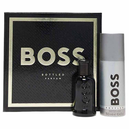Hugo Boss Men's Boss Bottled Parfum Gift Set Fragrances - Luxurious Fragrance Available Online in Hong Kong & China