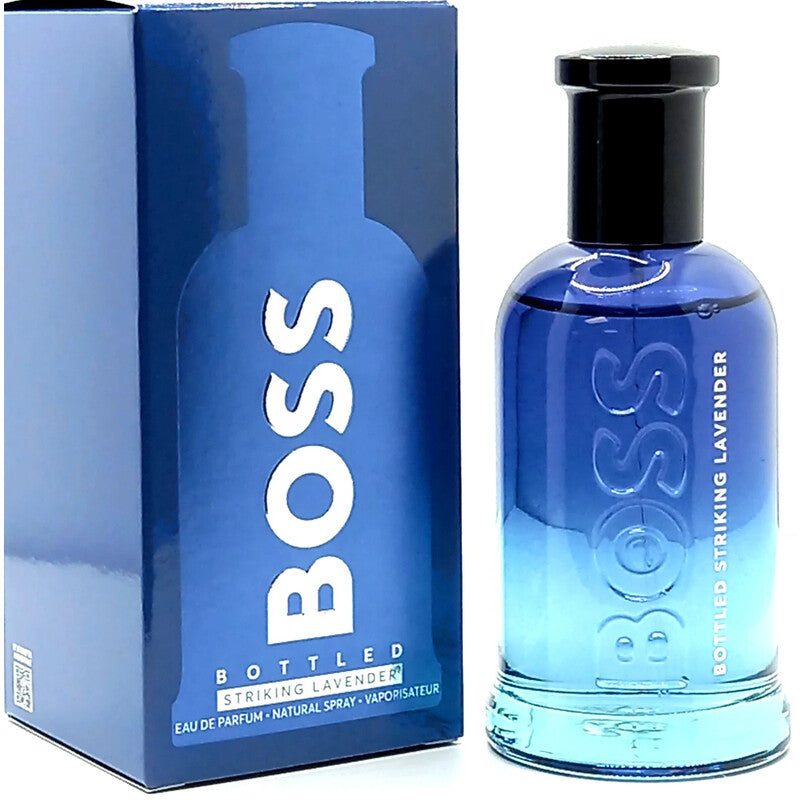 Hugo Boss Men's Boss Bottled Striking Lavender EDP Spray 3.4 oz Fragrances - Luxurious Fragrance Available Online in Hong Kong & China