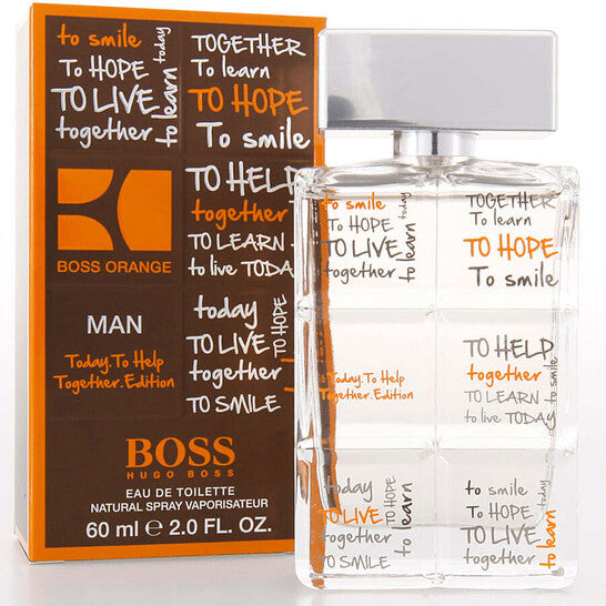 Hugo Boss Men's Boss Orange Man Charity Edition EDT Spray 2 oz Fragrances - Luxurious Fragrance Available Online in Hong Kong & China