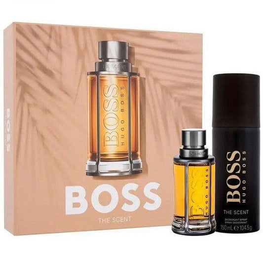 Hugo Boss Men's Boss The Scent Gift Set Fragrances (Wholesale) - Luxurious Fragrance Available Online in Hong Kong & China