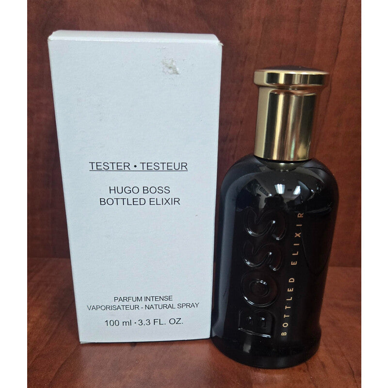 Hugo Boss Men's Bottled Elixir Parfum Intense Parfum 3.4 oz (Tester) Fragrances - Luxurious Fragrance Available Online in Hong Kong & China