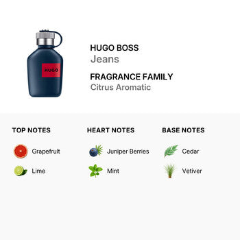 Hugo Boss Men's Jeans EDT Spray 4.2 oz Fragrances (Wholesale) - Luxurious Fragrance Available Online in Hong Kong & China