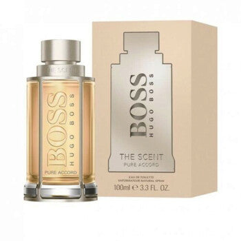 Hugo Boss Men's Scent Pure Accord EDT Spray 3.4 oz - Luxurious Fragrance Available Online in Hong Kong & China