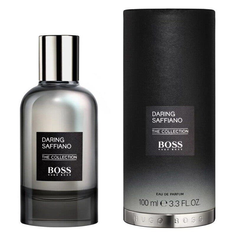Hugo Boss Men's The Collection Daring Saffiano EDP Spray 3.4 oz Fragrances - Luxurious Fragrance Available Online in Hong Kong & China