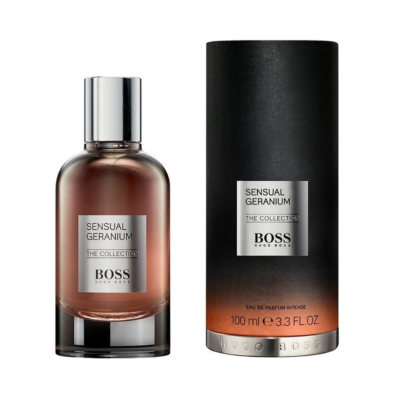 Hugo Boss Men's The Collection Sensual Geranium EDP Spray 3.4 oz Fragrances - Luxurious Fragrance Available Online in Hong Kong & China