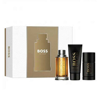 Hugo Boss Men's The Scent 3pcs EDT Gift Set Fragrances (Wholesale) - Luxurious Fragrance Available Online in Hong Kong & China