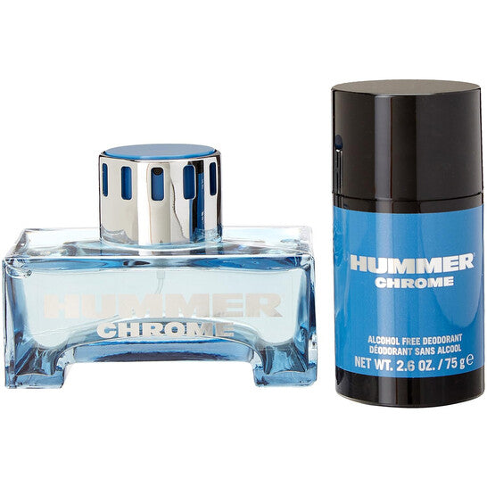 Hummer Men's Chrome Gift Set Fragrances - Luxurious Fragrance Available Online in Hong Kong & China