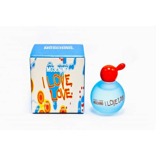 Moschino I Love Love / Moschino EDT Splash Mini 0.17 oz (5.0 ml) (w) - Luxurious Fragrance Available Online in Hong Kong & China