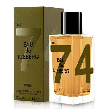 Iceberg Men's Eau De Amber EDT Spray 3.4 oz - Luxurious Fragrance Available Online in Hong Kong & China