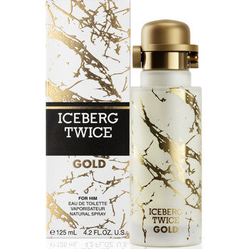 Iceberg Men's Twice Gold EDT Spray 4.2 oz Fragrances (Wholesale) - Luxurious Fragrance Available Online in Hong Kong & China