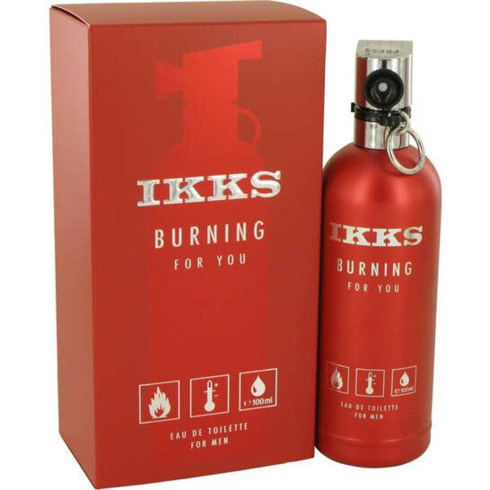 Ikks Men's Burning For You EDT Spray 3.4 oz Fragrances (Wholesale) - Luxurious Fragrance Available Online in Hong Kong & China
