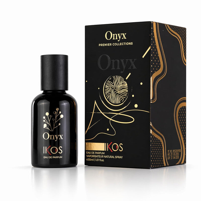 Ikos Unisex Premier Collections Onyx EDP Spray 1.0 oz Fragrances (Wholesale) - Luxurious Fragrance Available Online in Hong Kong & China