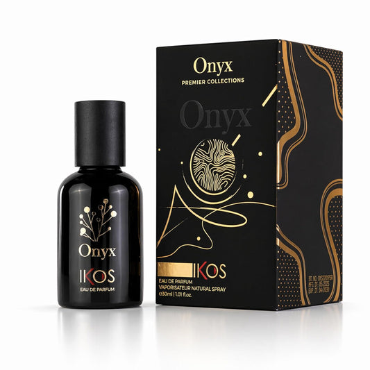 Ikos Unisex Premier Collections Onyx EDP Spray 1.0 oz Fragrances (Wholesale) - Luxurious Fragrance Available Online in Hong Kong & China