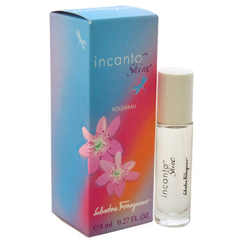 Salvatore Ferragamo Incanto Shine by Salvatore Ferragamo for Women - 0.27 oz EDT Rollerball (Mini) - Luxurious Fragrance Available Online in Hong Kong & China