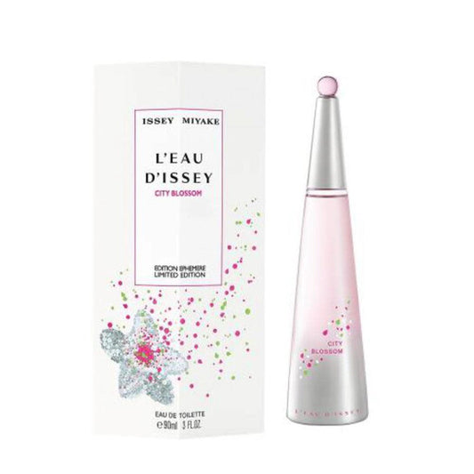 Issey Miyake Ladies L'Eau d'Issey City Blossom EDT Spray 3 oz Fragrances - Luxurious Fragrance Available Online in Hong Kong & China