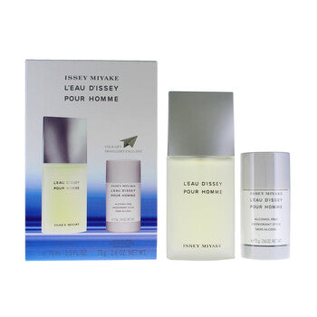 Issey Miyake Men's L'eau D'issey 2pcs EDT Gift Set Fragrances (Wholesale) - Luxurious Fragrance Available Online in Hong Kong & China