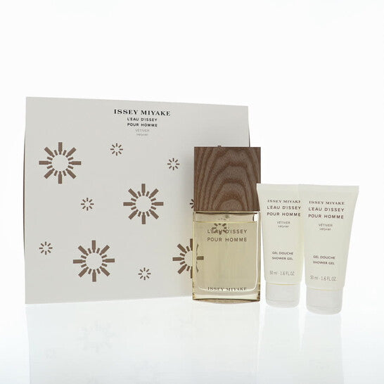 Issey Miyake Men's L'Eau D'Issey Pour Homme Vetiver Gift Set Fragrances (Wholesale) - Luxurious Fragrance Available Online in Hong Kong & China