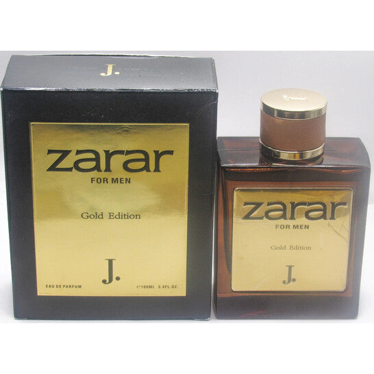 J. Junaid Jamshed Men's Zarar Gold EDP Spray 3.4 oz Fragrances - Luxurious Fragrance Available Online in Hong Kong & China