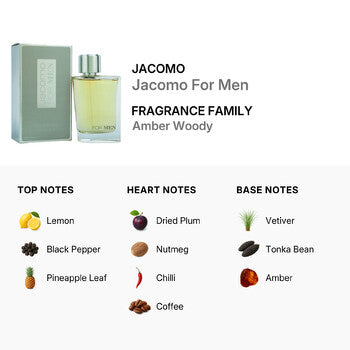 Jacomo For Men by Jacomo for Men - 3.4 oz EDT Spray (Wholesale) - Luxurious Fragrance Available Online in Hong Kong & China