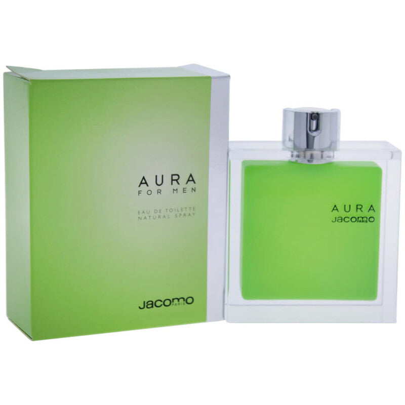Jacomo Men's Aura EDT Spray 2.4 oz Fragrances (Wholesale) - Luxurious Fragrance Available Online in Hong Kong & China