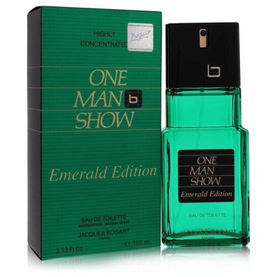 Jacques Bogart Men's One Man Show Emerald Edition EDT 3.4 oz Fragrances (Wholesale) - Luxurious Fragrance Available Online in Hong Kong & China
