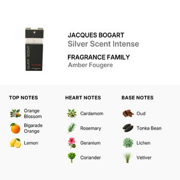 Jacques Bogart Men's Silver Scent Intense EDT 6.7 oz Fragrances (Wholesale) - Luxurious Fragrance Available Online in Hong Kong & China