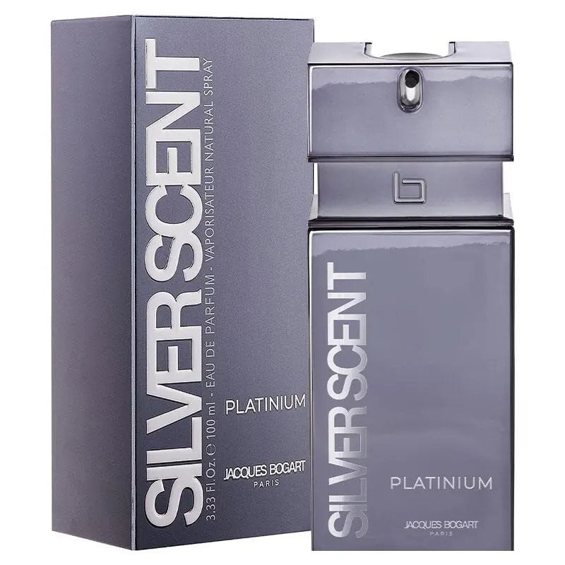 Jacques Bogart Unisex Silver Scent Platinum EDP Spray 3.4 oz Fragrances - Luxurious Fragrance Available Online in Hong Kong & China