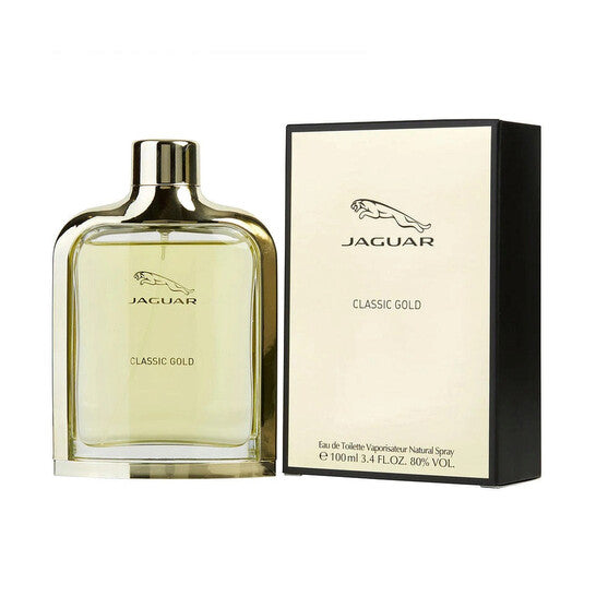 Jaguar Men's Classic Gold EDT 3.4 oz (Tester) Fragrances - Luxurious Fragrance Available Online in Hong Kong & China