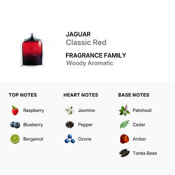 Jaguar Men's Classic Red EDT Spray 3.4 oz (Tester) (Wholesale) - Luxurious Fragrance Available Online in Hong Kong & China