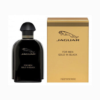 Jaguar Men's Gold In Black EDT Spray 3.4 oz - Luxurious Fragrance Available Online in Hong Kong & China