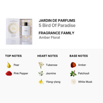 Jardin De Parfums Unisex 5 Bird Of Paradise EDP Spray 3.38 oz Fragrances (Wholesale) - Luxurious Fragrance Available Online in Hong Kong & China