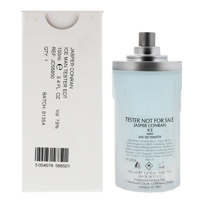 Jasper Conran London Men's Ice EDT Spray 3.38 oz (Tester) Fragrances - Luxurious Fragrance Available Online in Hong Kong & China