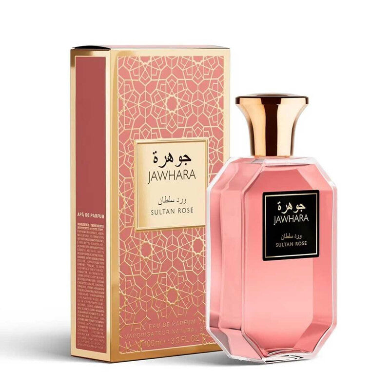 Jawhara Unisex Sultan Rose EDP Spray 3.4 oz Fragrances - Luxurious Fragrance Available Online in Hong Kong & China