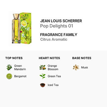 Jean Louis Scherrer Ladies Pop Delights 01 EDT 1.7 oz (Wholesale) - Luxurious Fragrance Available Online in Hong Kong & China