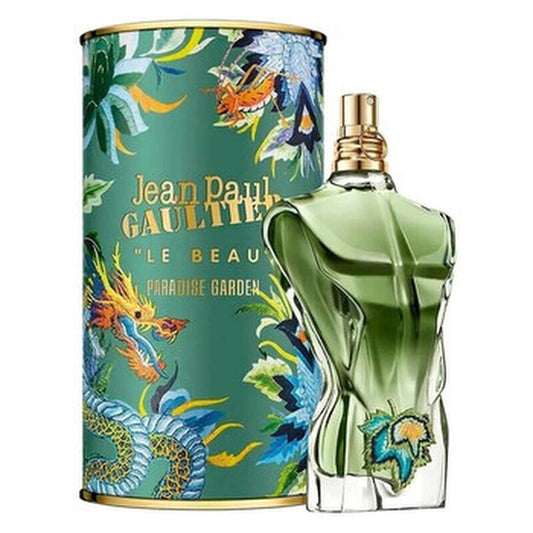 Jean Paul Gaultier Men's Le Beau Paradise Garden EDP Spray 4.2 oz Fragrances - Luxurious Fragrance Available Online in Hong Kong & China