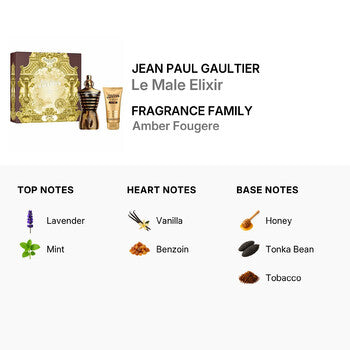 Jean Paul Gaultier Men's Le Male Elixir Gift Set (Wholesale) - Luxurious Fragrance Available Online in Hong Kong & China