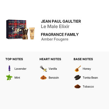 Jean Paul Gaultier Men's Le Male Elixir Gift Set Fragrances (Wholesale) - Luxurious Fragrance Available Online in Hong Kong & China
