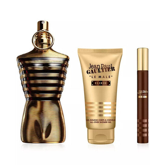 Jean Paul Gaultier Men's Le Male Elixir Gift Set Fragrances (Wholesale) - Luxurious Fragrance Available Online in Hong Kong & China