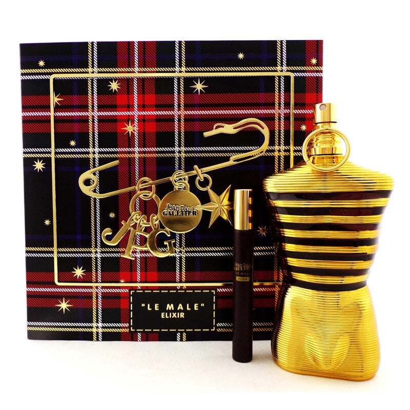 Jean Paul Gaultier Men's Le Male Elixir Gift Set Fragrances - Luxurious Fragrance Available Online in Hong Kong & China