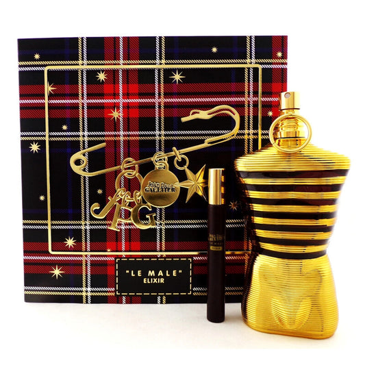 Jean Paul Gaultier Men's Le Male Elixir Gift Set Fragrances (Wholesale) - Luxurious Fragrance Available Online in Hong Kong & China