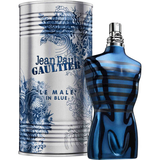 Jean Paul Gaultier Men's Le Male In Blue EDP Spray 4.2 oz Fragrances - Luxurious Fragrance Available Online in Hong Kong & China