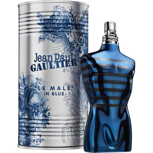 Jean Paul Gaultier Men's Le Male In Blue EDP Spray 4.2 oz Fragrances - Luxurious Fragrance Available Online in Hong Kong & China