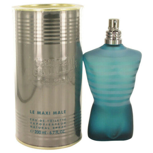 Jean Paul Gaultier Men's Le Maxi Male EDT Spray 6.7 oz Fragrances (Wholesale) - Luxurious Fragrance Available Online in Hong Kong & China