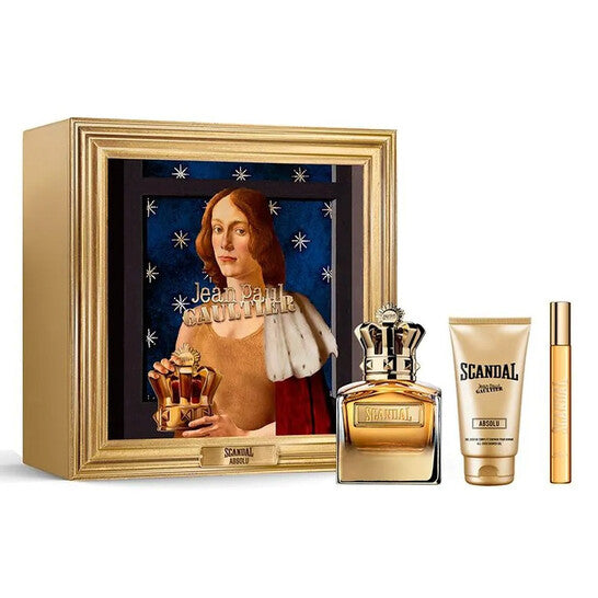 Jean Paul Gaultier Men's Scandal Absolu Gift Set Fragrances - Luxurious Fragrance Available Online in Hong Kong & China
