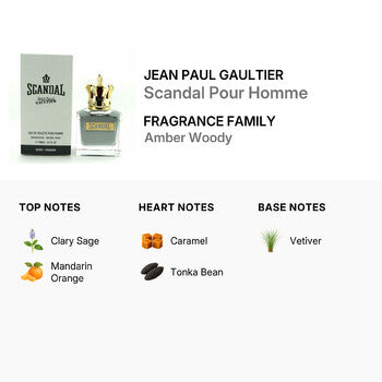Jean Paul Gaultier Men's Scandal Pour Homme EDT 3.4 oz (Tester) (Wholesale) - Luxurious Fragrance Available Online in Hong Kong & China